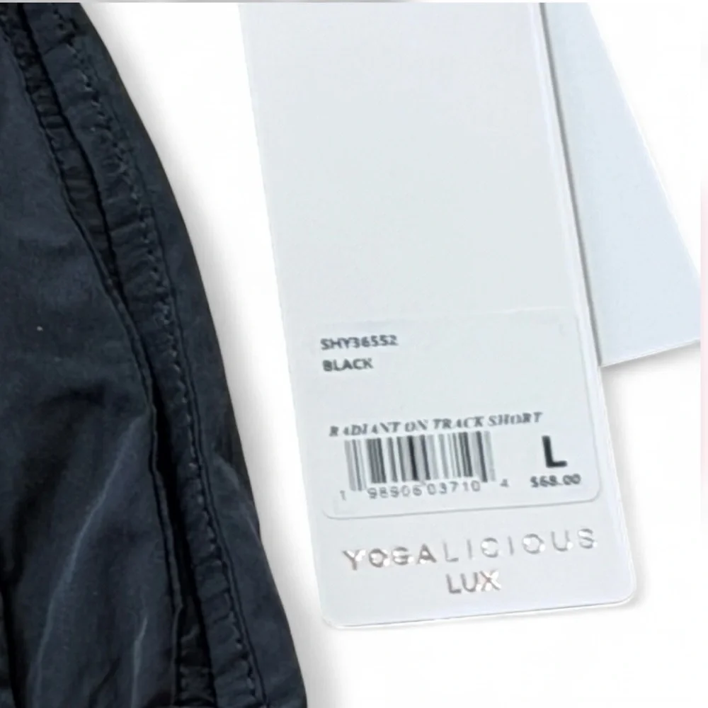 Yogalicious Black Running‎ Shorts